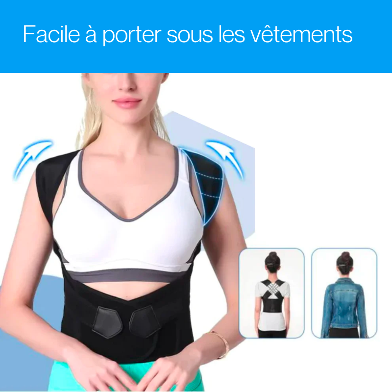 PosturePrime™ | Corrige la posture et soulage les maux de dos